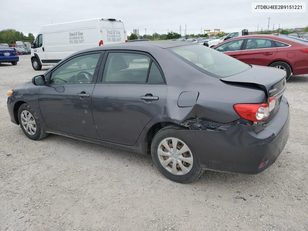 2011 Toyota Corolla Base VIN: JTDBU4EE2B9151221 Lot: 66172604