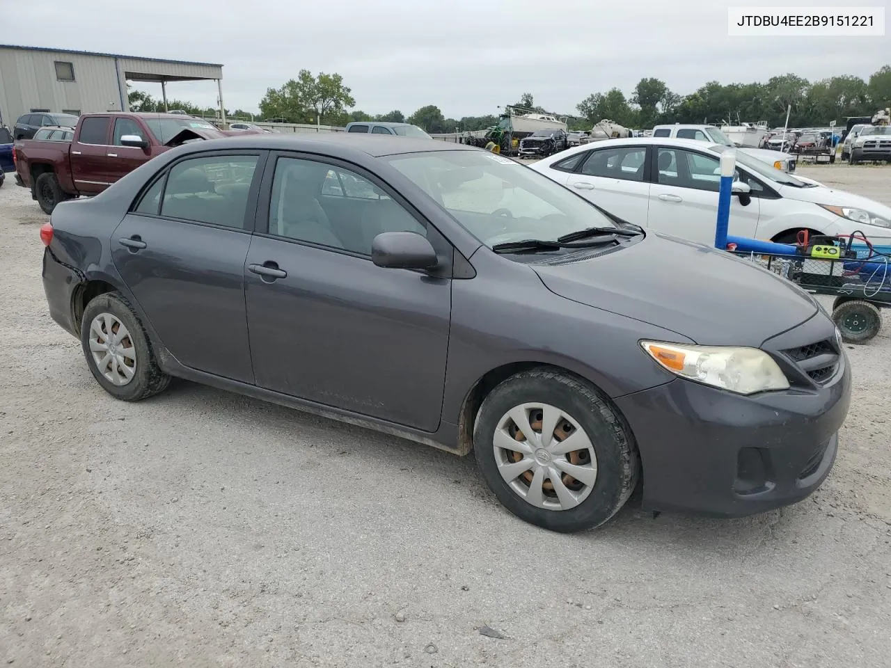 2011 Toyota Corolla Base VIN: JTDBU4EE2B9151221 Lot: 66172604