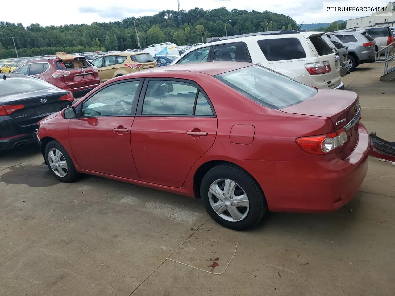 2011 Toyota Corolla Base VIN: 2T1BU4EE6BC564544 Lot: 66756884