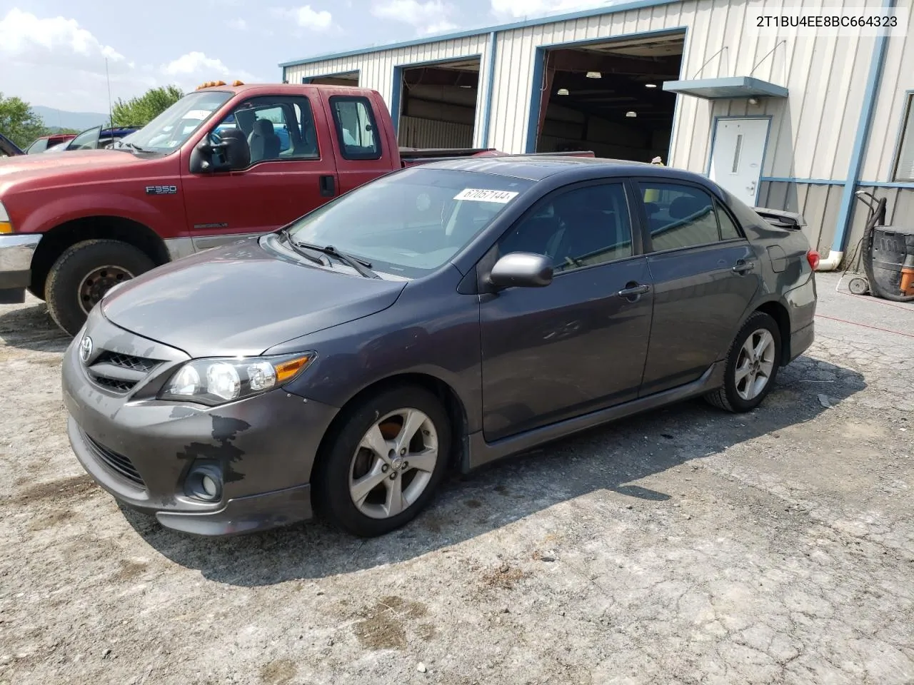 2011 Toyota Corolla Base VIN: 2T1BU4EE8BC664323 Lot: 67057144