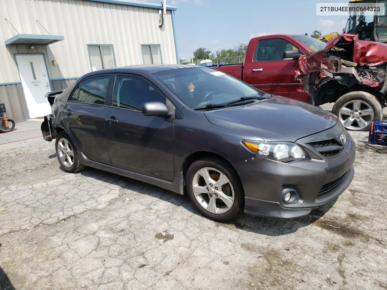 2011 Toyota Corolla Base VIN: 2T1BU4EE8BC664323 Lot: 67057144