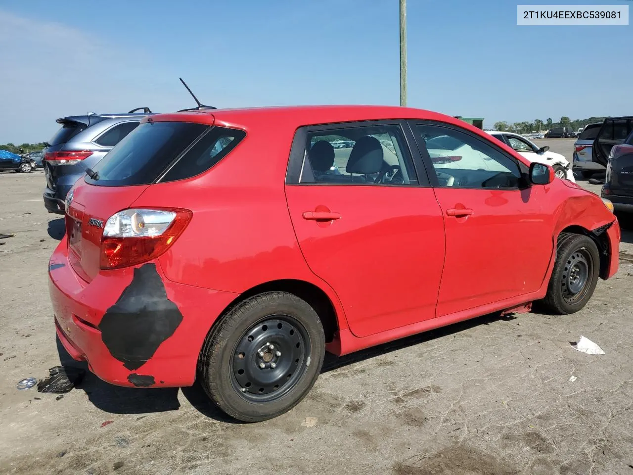 2011 Toyota Corolla Matrix VIN: 2T1KU4EEXBC539081 Lot: 67322984