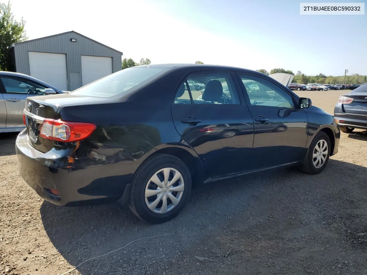 2011 Toyota Corolla Base VIN: 2T1BU4EE0BC590332 Lot: 67635834