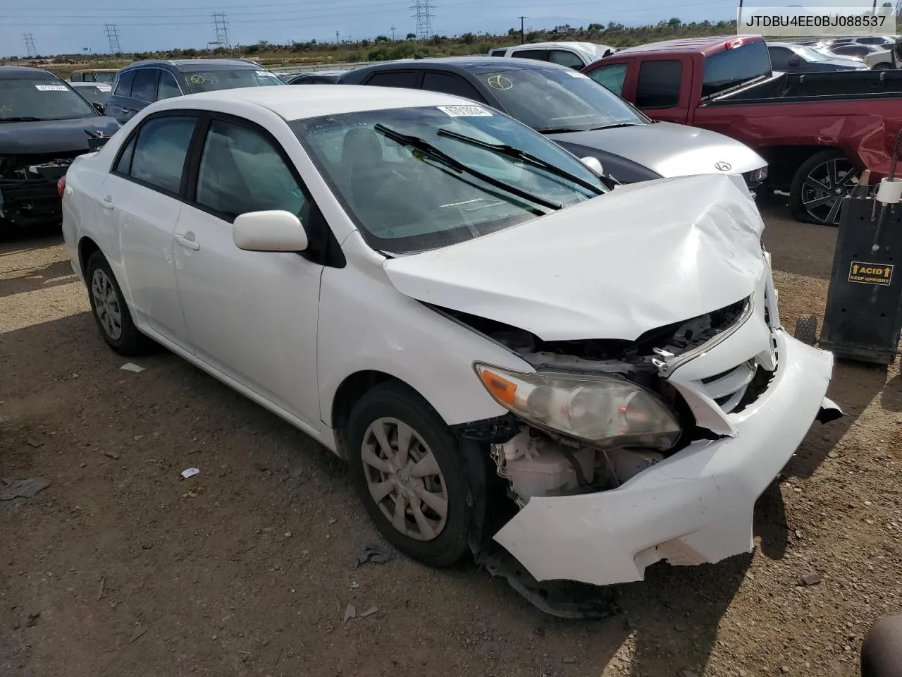 JTDBU4EE0BJ088537 2011 Toyota Corolla Base