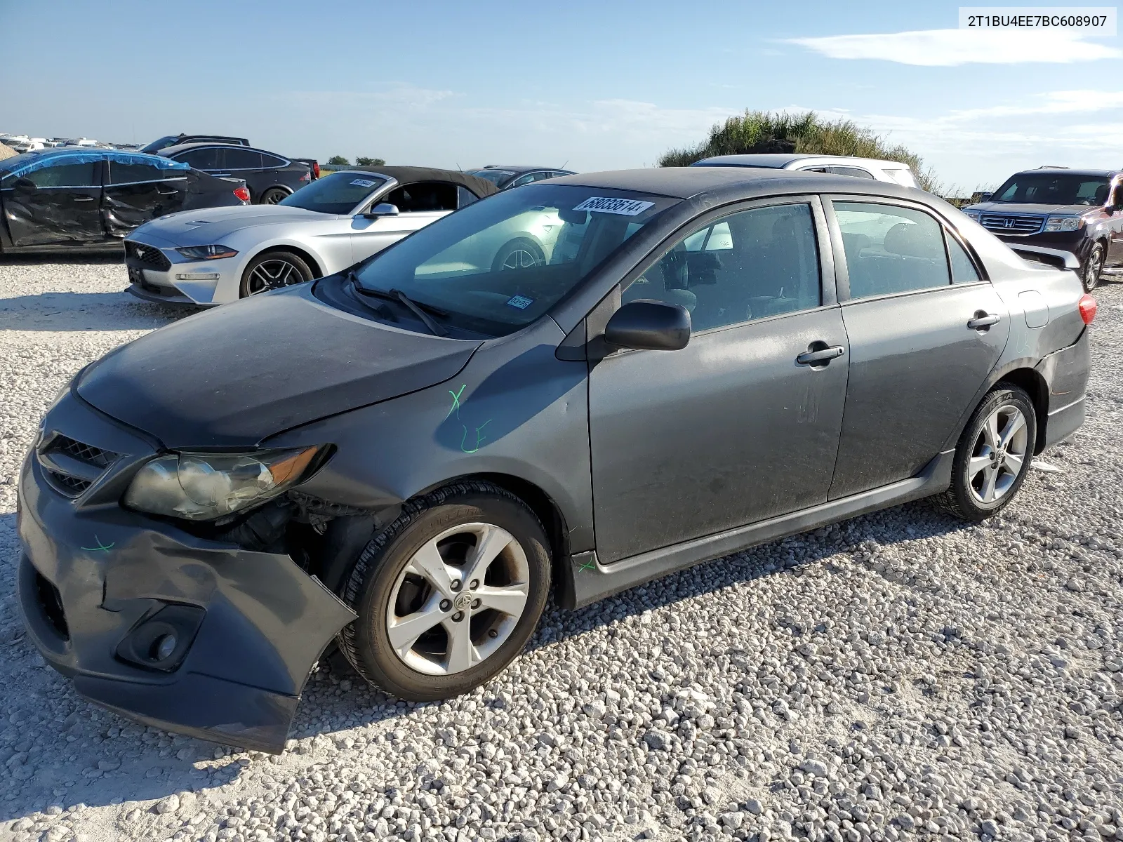 2T1BU4EE7BC608907 2011 Toyota Corolla Base