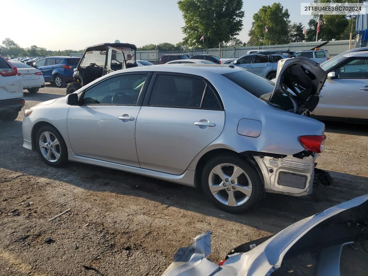 2011 Toyota Corolla Base VIN: 2T1BU4EE3BC702024 Lot: 68038804