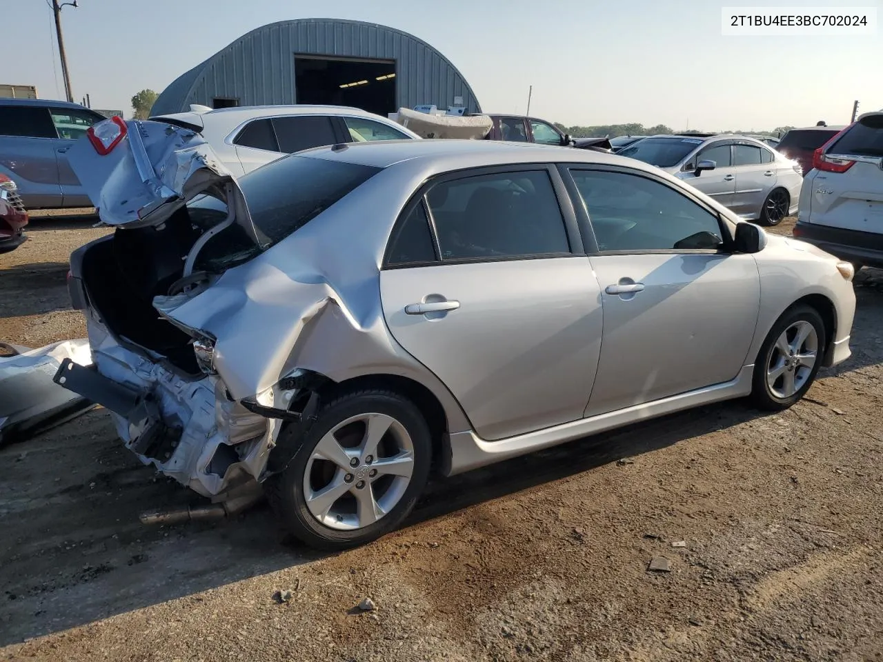 2011 Toyota Corolla Base VIN: 2T1BU4EE3BC702024 Lot: 68038804