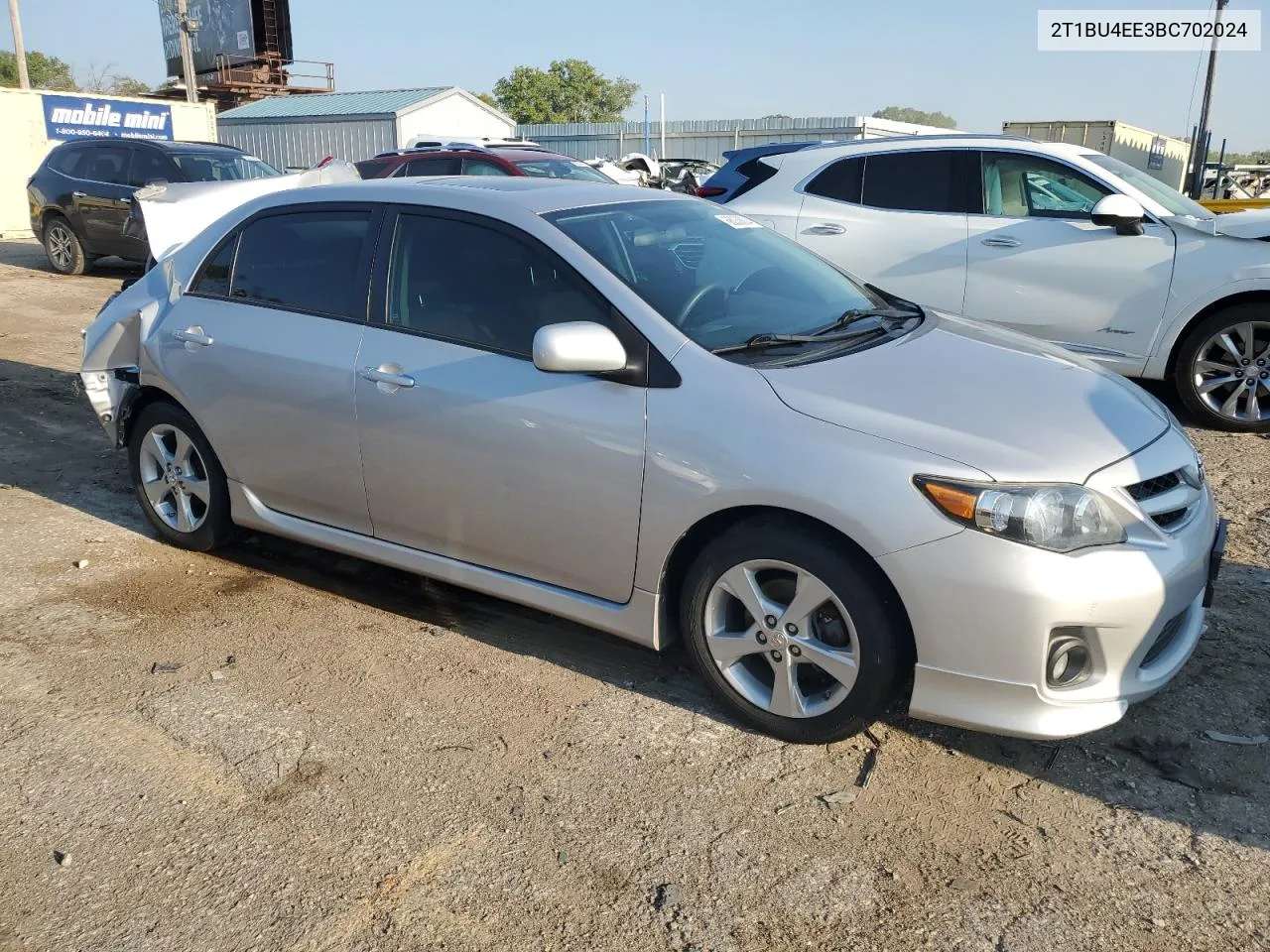 2011 Toyota Corolla Base VIN: 2T1BU4EE3BC702024 Lot: 68038804