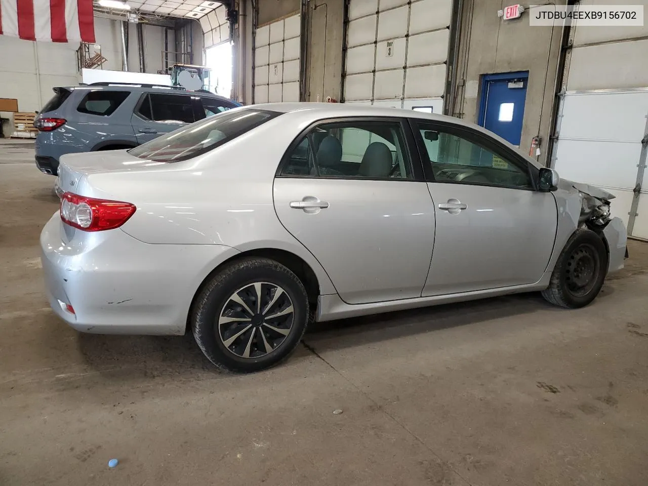 2011 Toyota Corolla Base VIN: JTDBU4EEXB9156702 Lot: 68233244