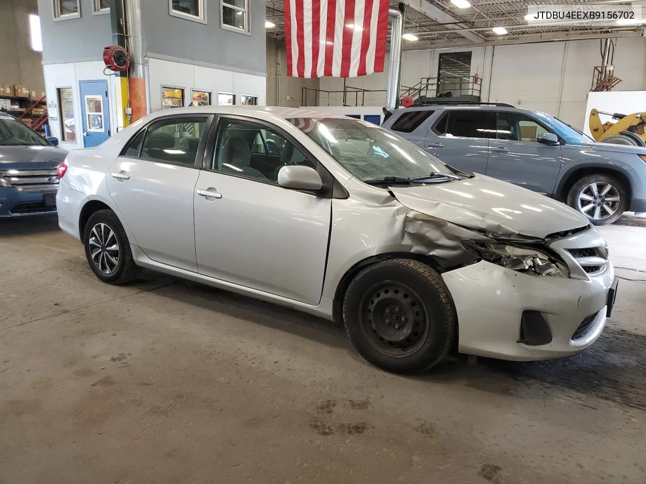 2011 Toyota Corolla Base VIN: JTDBU4EEXB9156702 Lot: 68233244