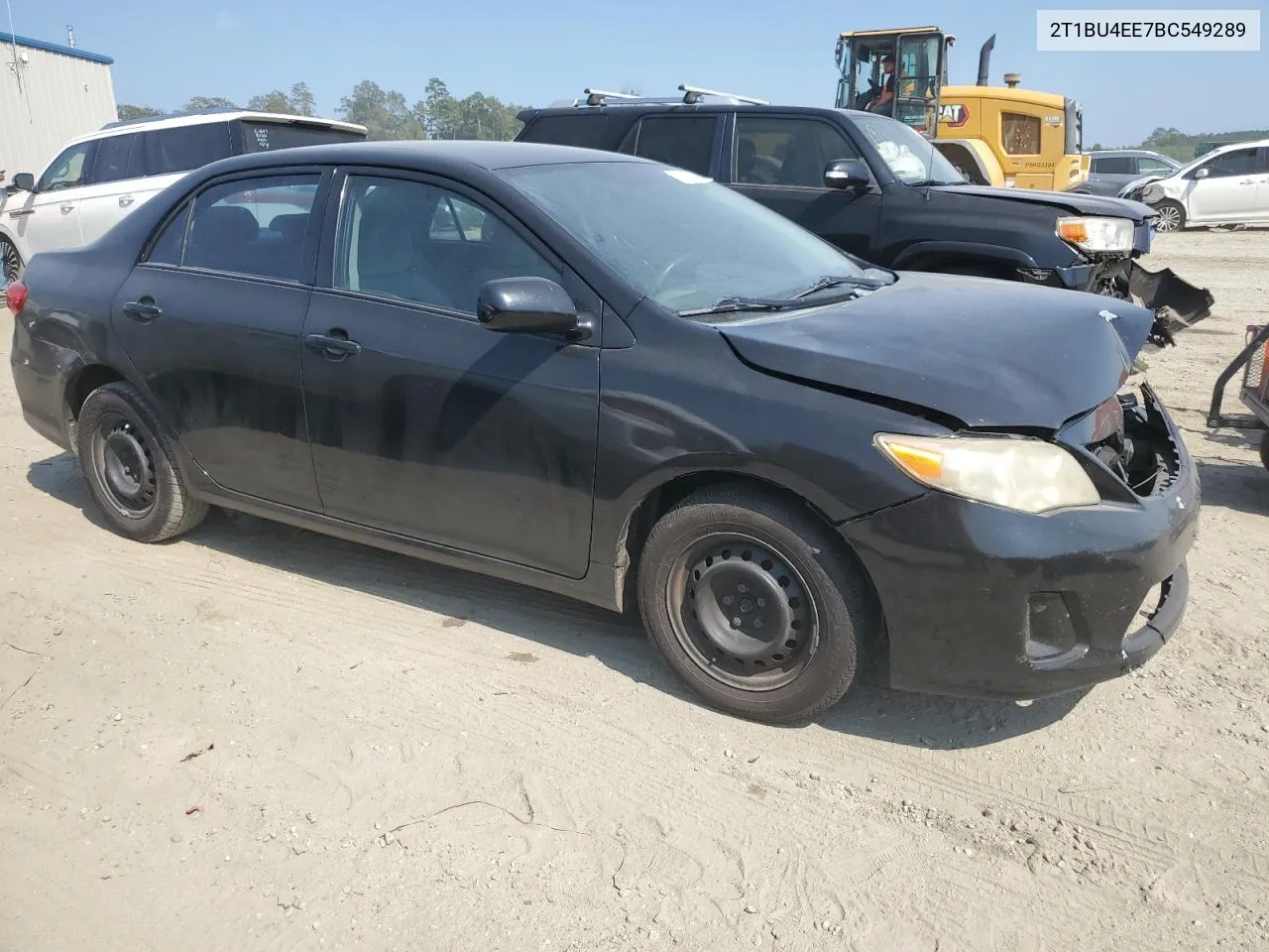 2011 Toyota Corolla Base VIN: 2T1BU4EE7BC549289 Lot: 68242924