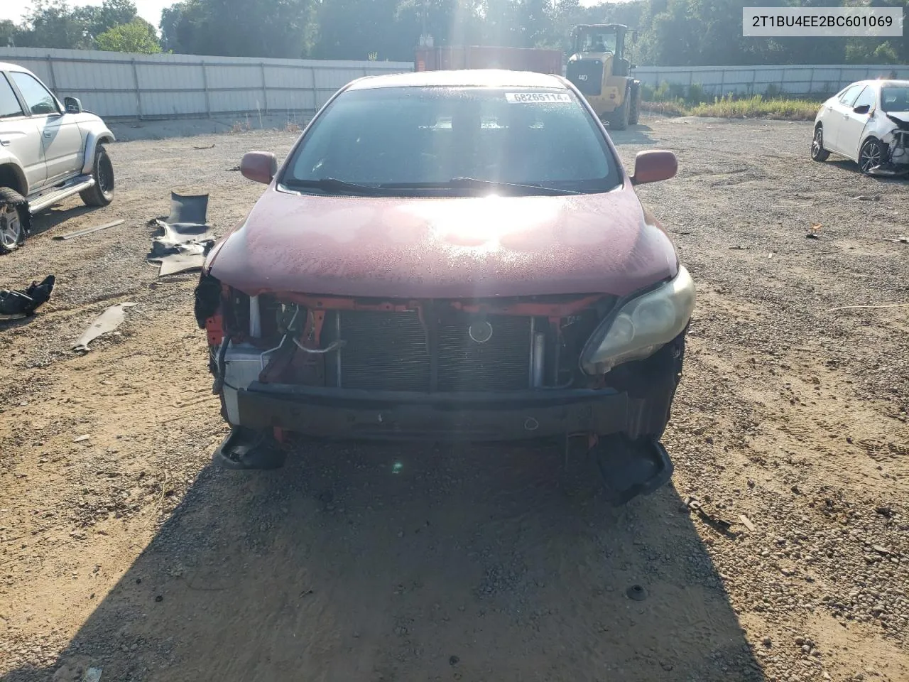 2011 Toyota Corolla Base VIN: 2T1BU4EE2BC601069 Lot: 68265114