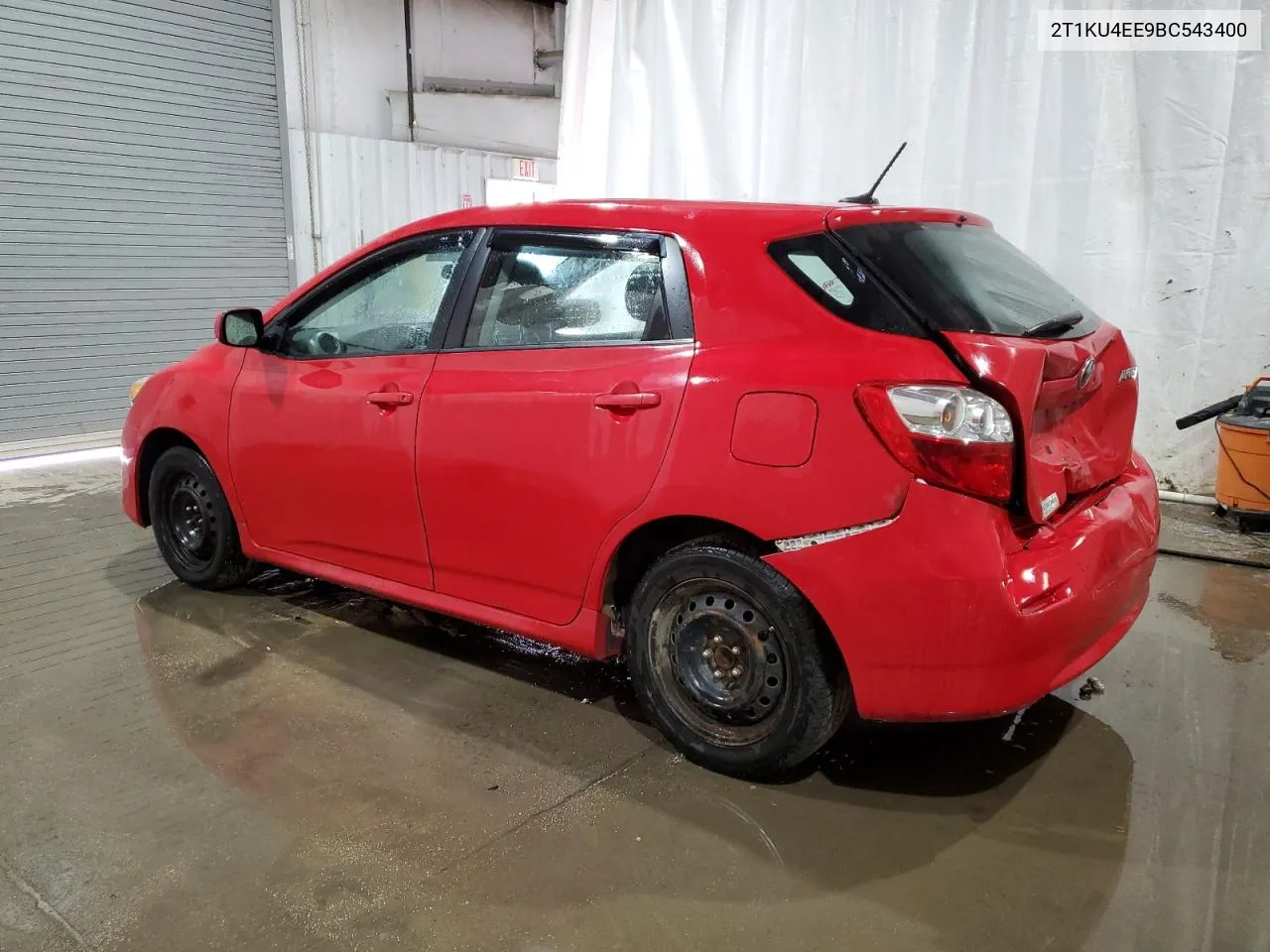 2T1KU4EE9BC543400 2011 Toyota Corolla Matrix