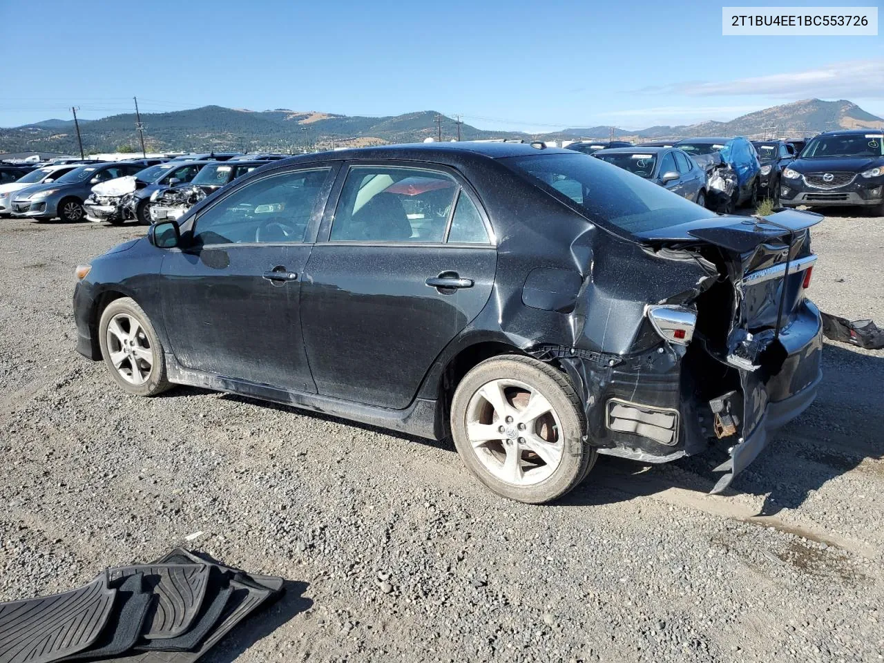 2011 Toyota Corolla Base VIN: 2T1BU4EE1BC553726 Lot: 68550334