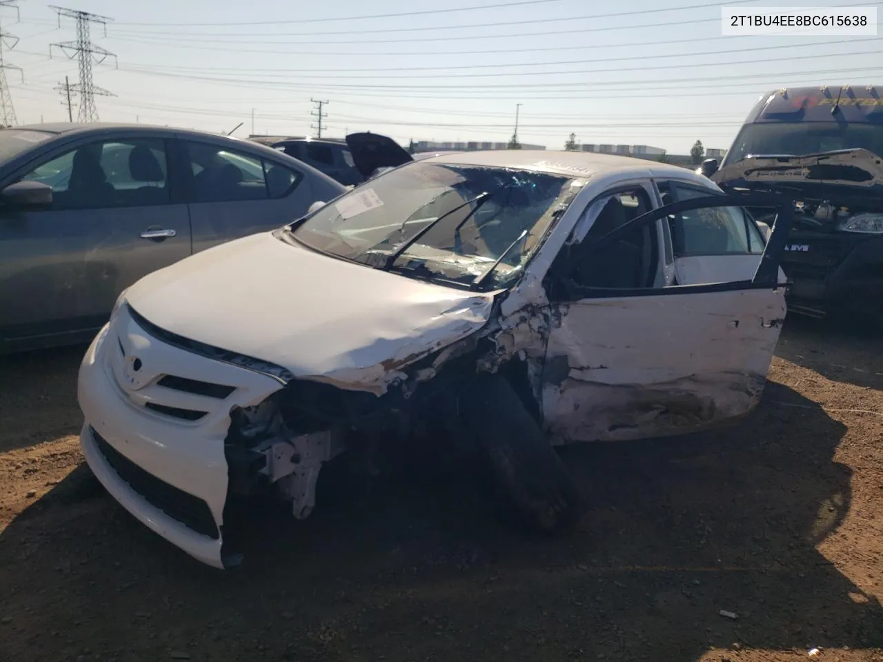 2T1BU4EE8BC615638 2011 Toyota Corolla Base