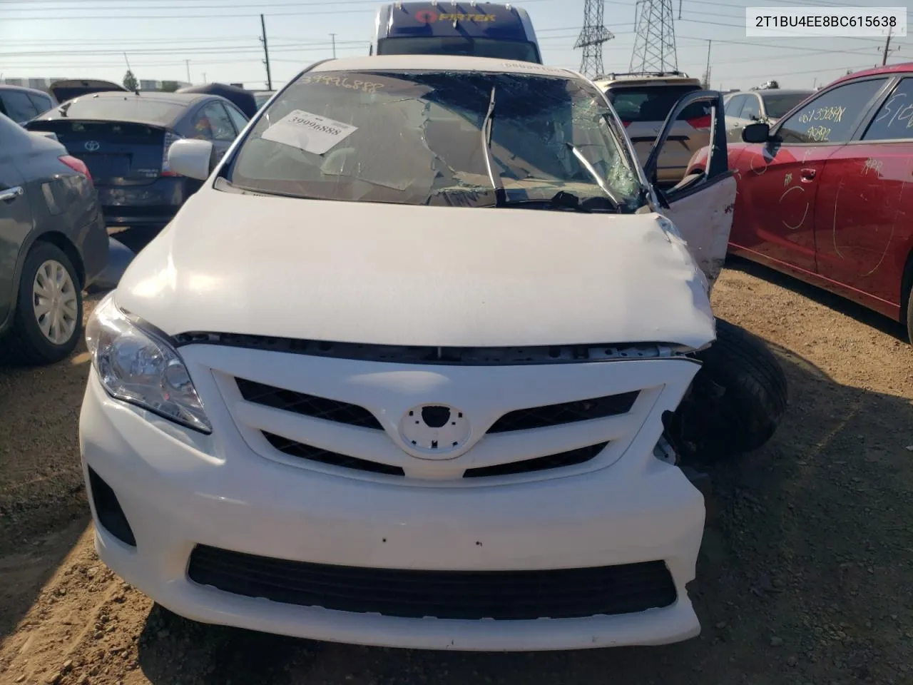 2011 Toyota Corolla Base VIN: 2T1BU4EE8BC615638 Lot: 68639154