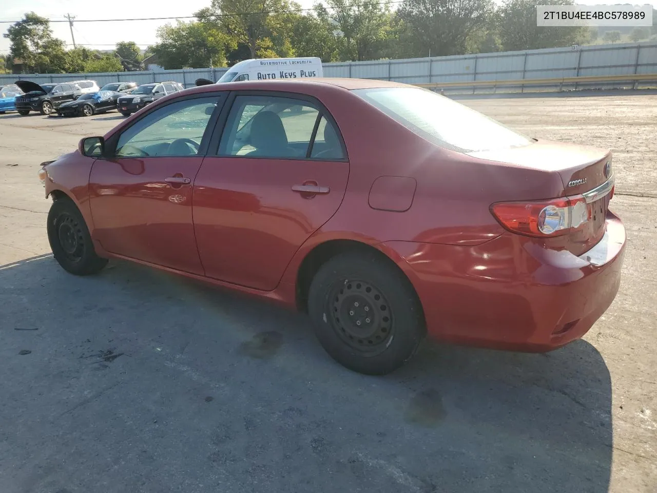 2011 Toyota Corolla Base VIN: 2T1BU4EE4BC578989 Lot: 68817614