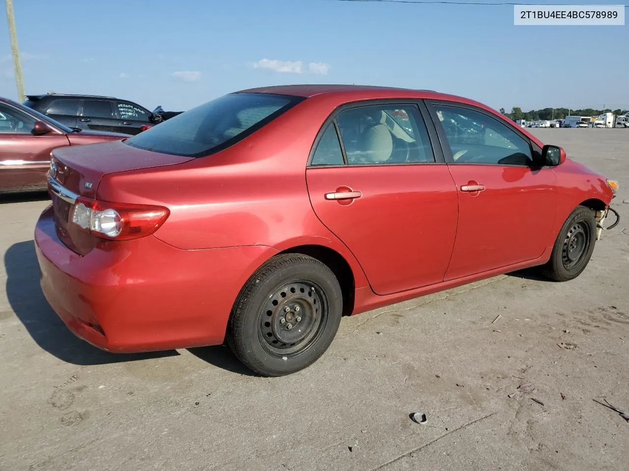 2T1BU4EE4BC578989 2011 Toyota Corolla Base