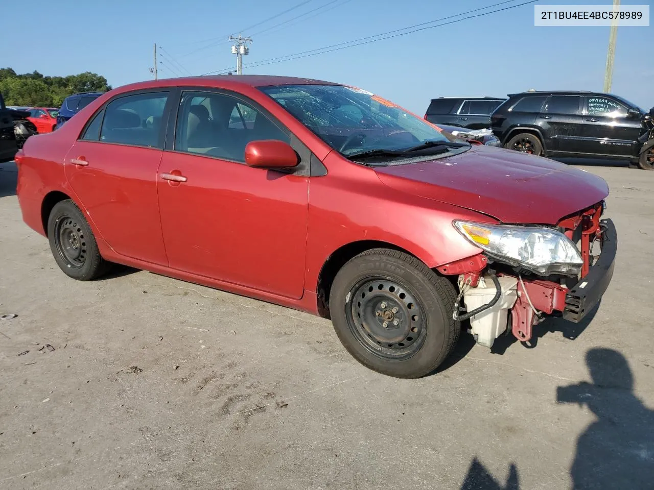 2T1BU4EE4BC578989 2011 Toyota Corolla Base