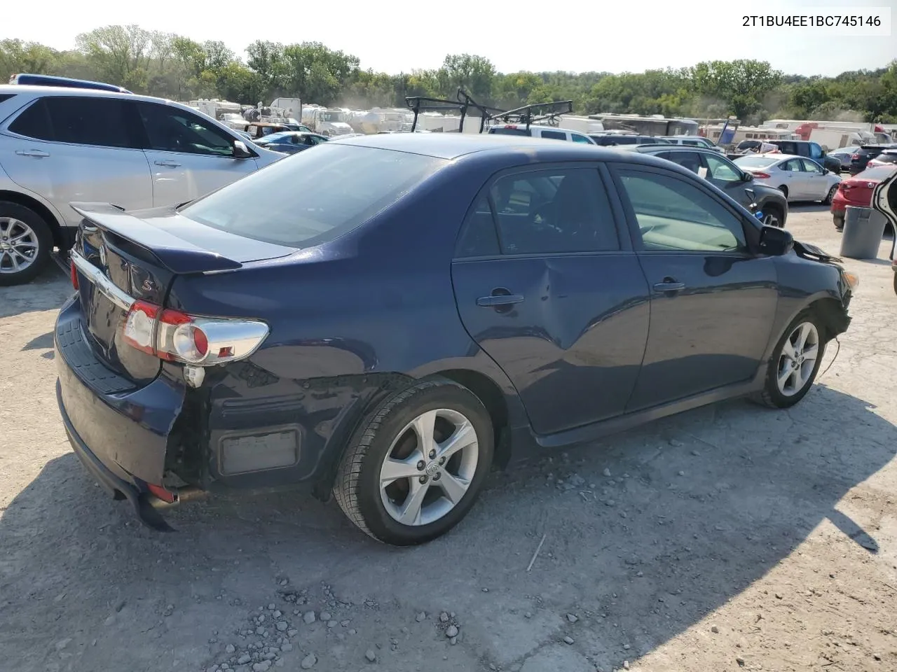 2011 Toyota Corolla Base VIN: 2T1BU4EE1BC745146 Lot: 68944034