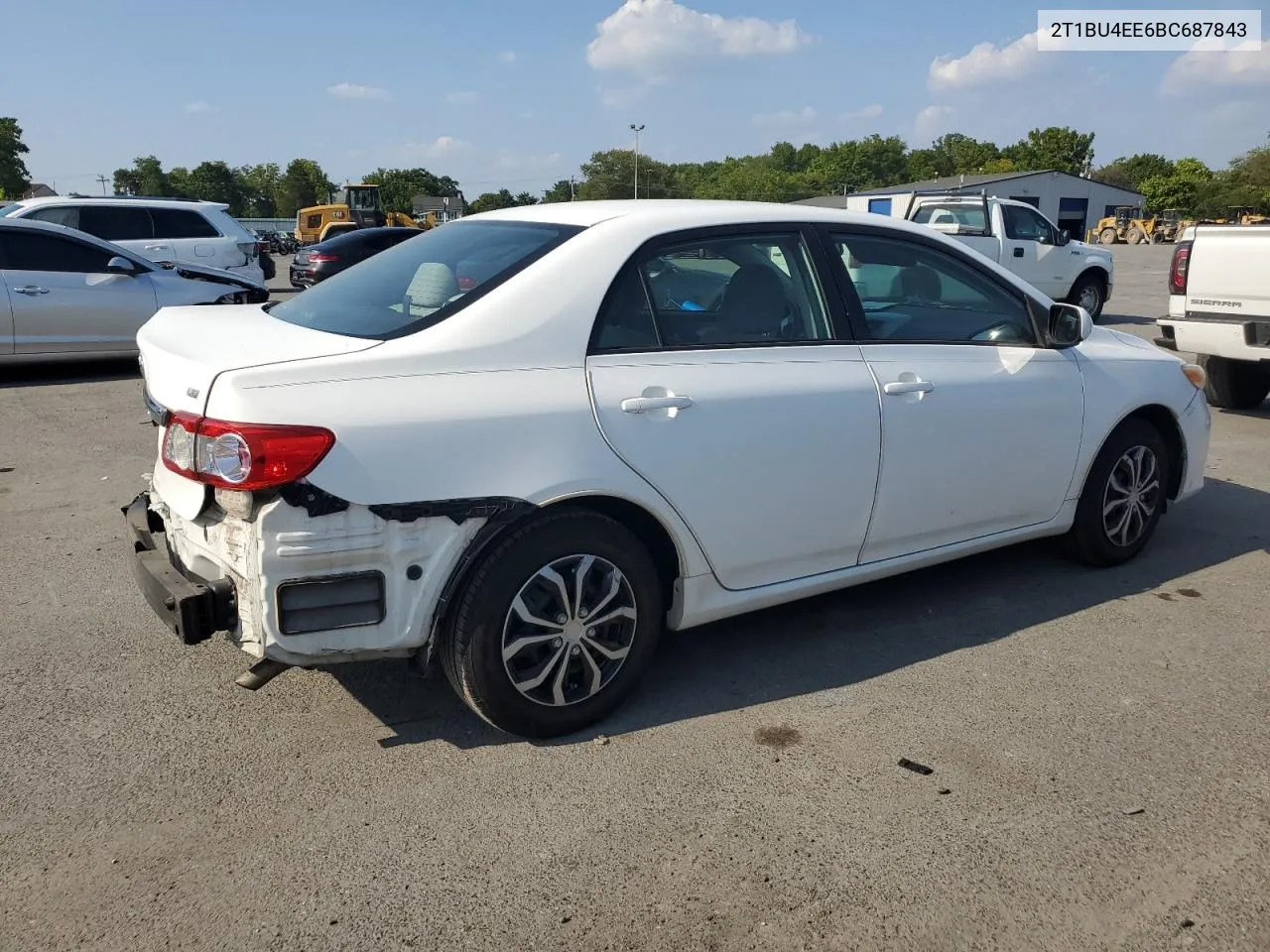 2T1BU4EE6BC687843 2011 Toyota Corolla Base