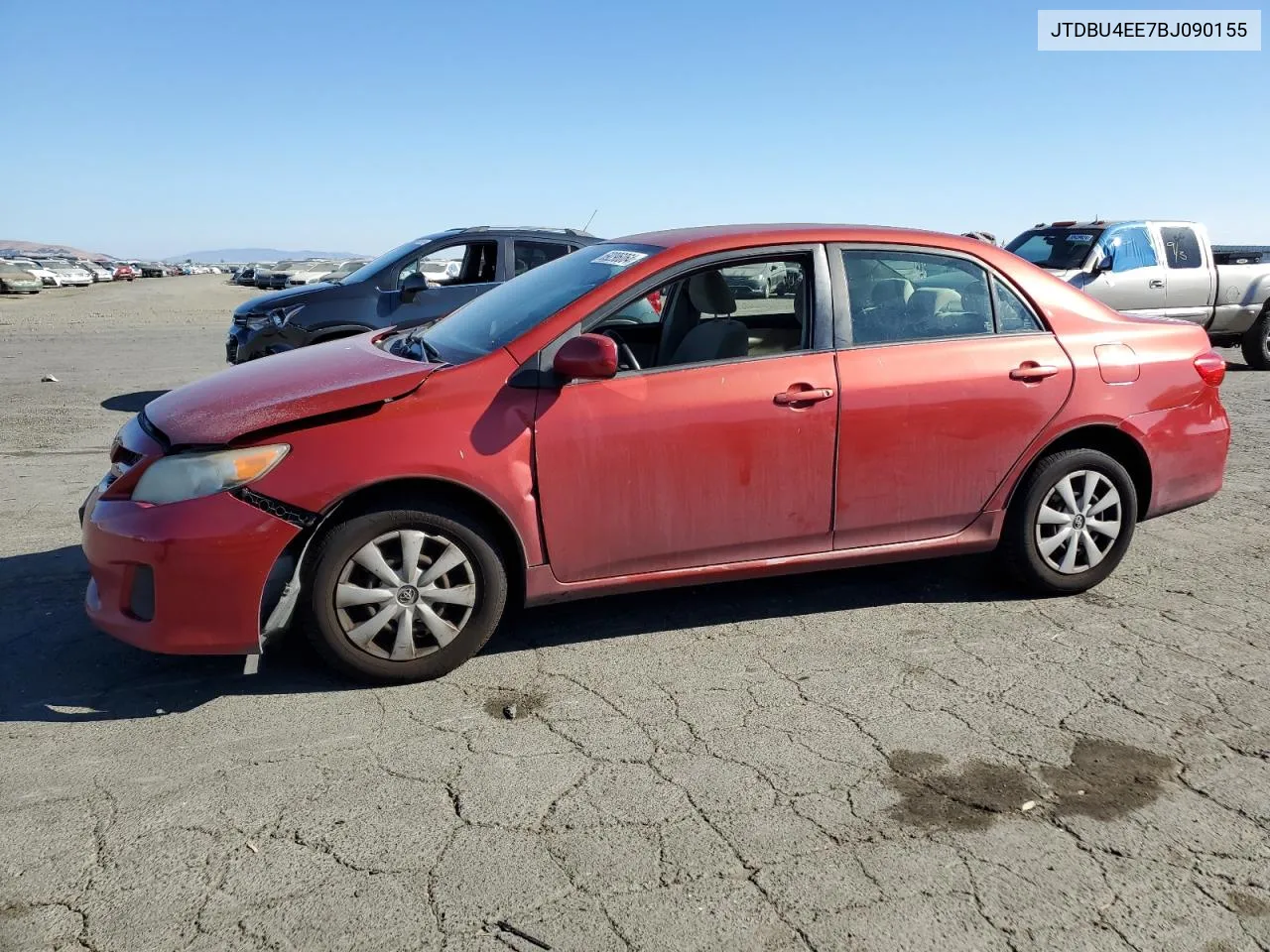 2011 Toyota Corolla Base VIN: JTDBU4EE7BJ090155 Lot: 69296064