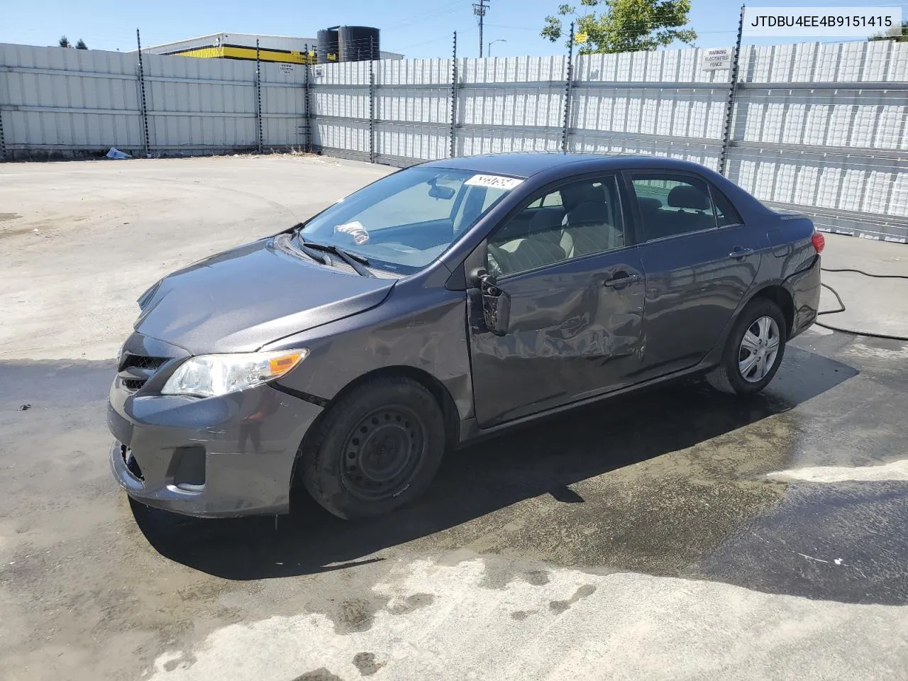 2011 Toyota Corolla Base VIN: JTDBU4EE4B9151415 Lot: 69340574