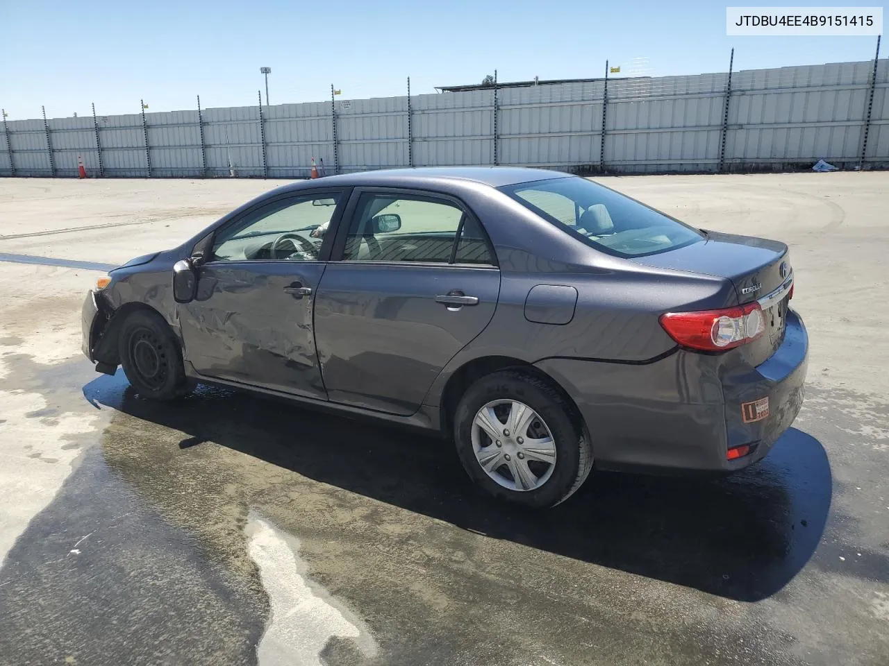 2011 Toyota Corolla Base VIN: JTDBU4EE4B9151415 Lot: 69340574