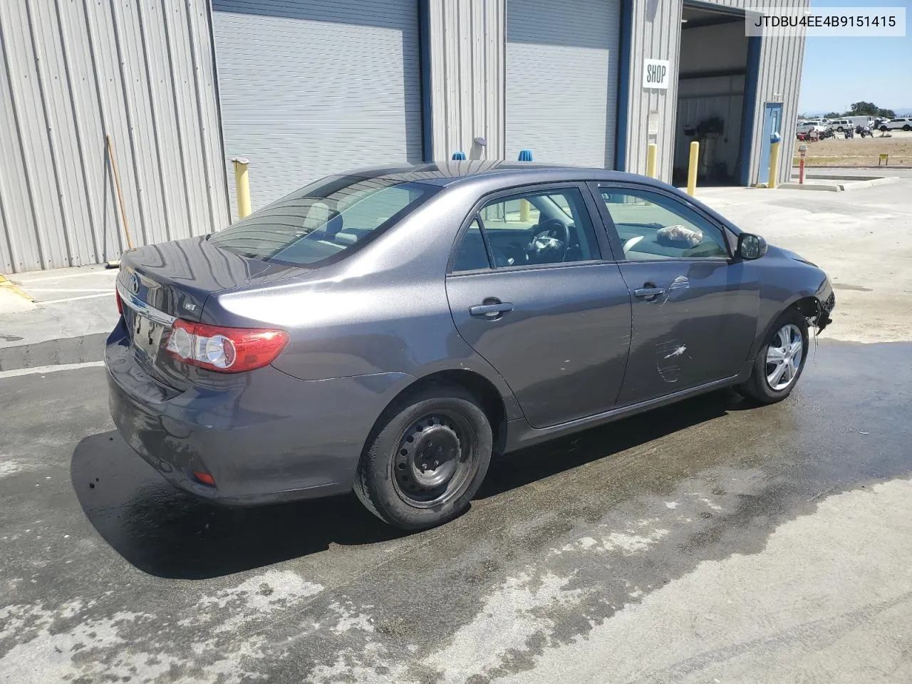 2011 Toyota Corolla Base VIN: JTDBU4EE4B9151415 Lot: 69340574