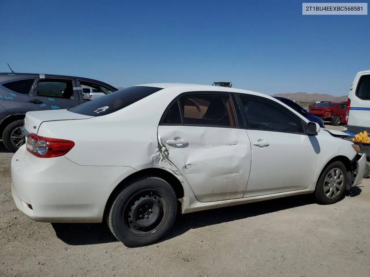 2T1BU4EEXBC568581 2011 Toyota Corolla Base