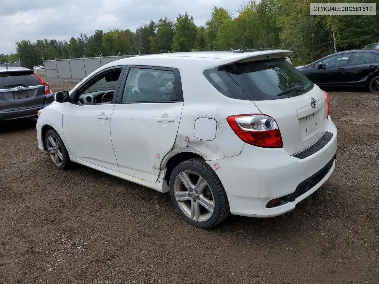 2011 Toyota Corolla Matrix VIN: 2T1KU4EE0BC681617 Lot: 69396334