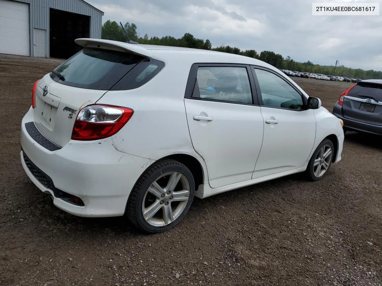 2011 Toyota Corolla Matrix VIN: 2T1KU4EE0BC681617 Lot: 69396334