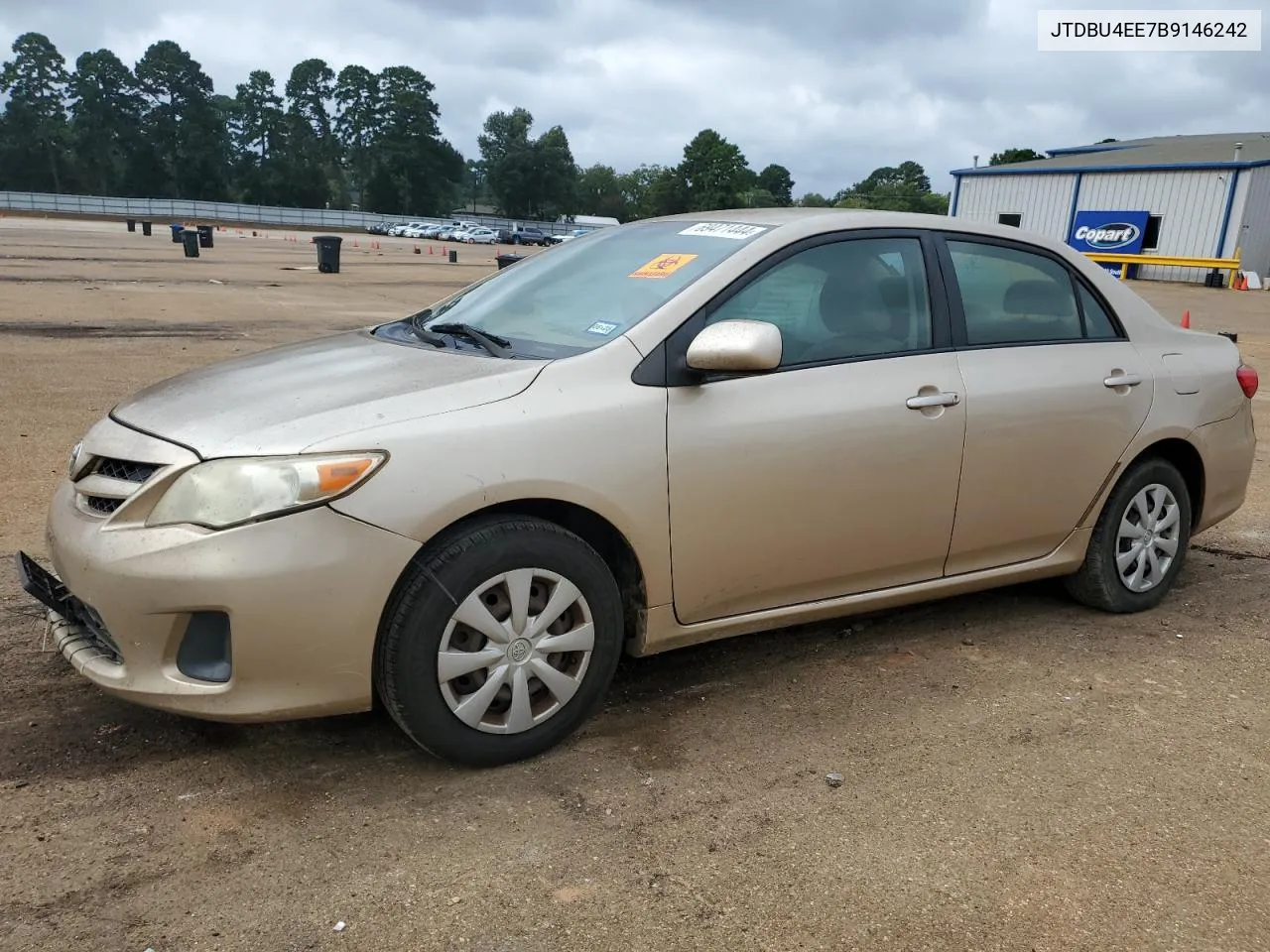 2011 Toyota Corolla Base VIN: JTDBU4EE7B9146242 Lot: 69471444