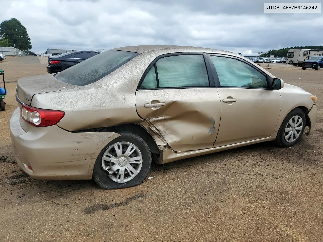 2011 Toyota Corolla Base VIN: JTDBU4EE7B9146242 Lot: 69471444