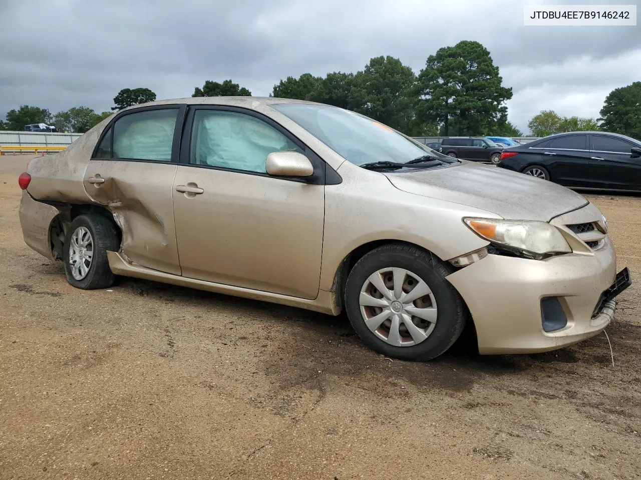 2011 Toyota Corolla Base VIN: JTDBU4EE7B9146242 Lot: 69471444