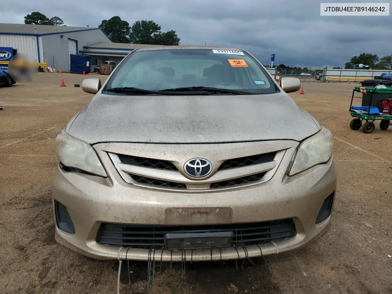 2011 Toyota Corolla Base VIN: JTDBU4EE7B9146242 Lot: 69471444