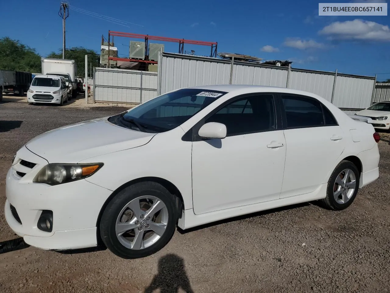 2T1BU4EE0BC657141 2011 Toyota Corolla Base