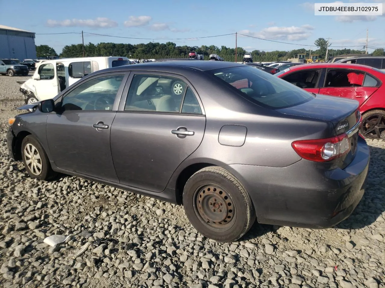 2011 Toyota Corolla Base VIN: JTDBU4EE8BJ102975 Lot: 69873824