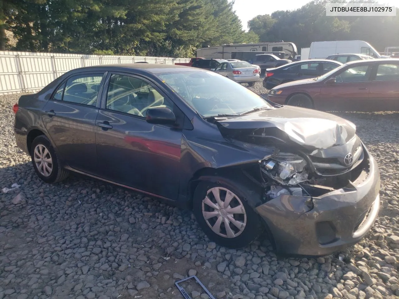 2011 Toyota Corolla Base VIN: JTDBU4EE8BJ102975 Lot: 69873824