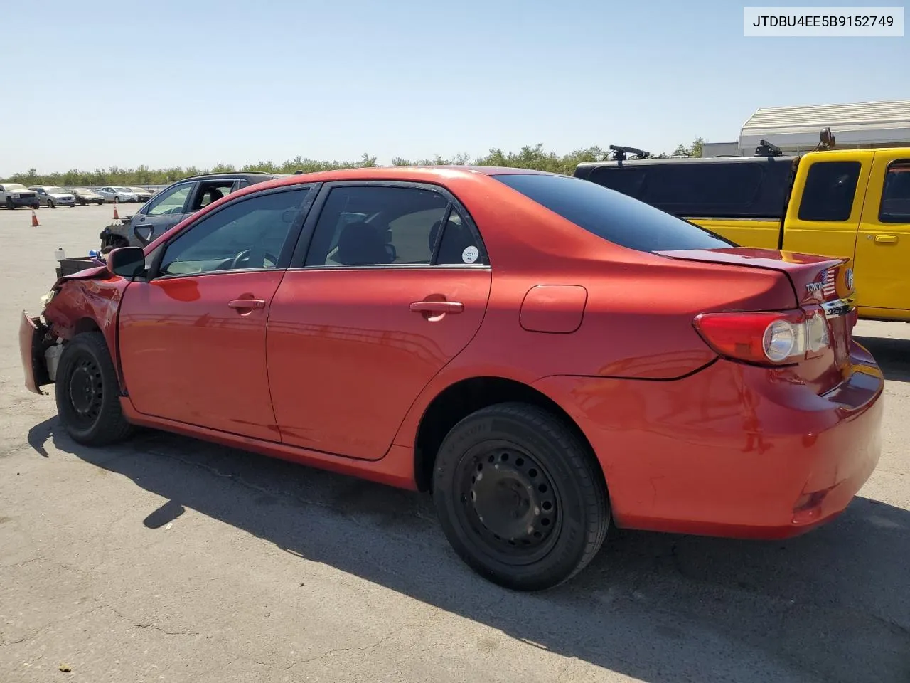 2011 Toyota Corolla Base VIN: JTDBU4EE5B9152749 Lot: 69965004