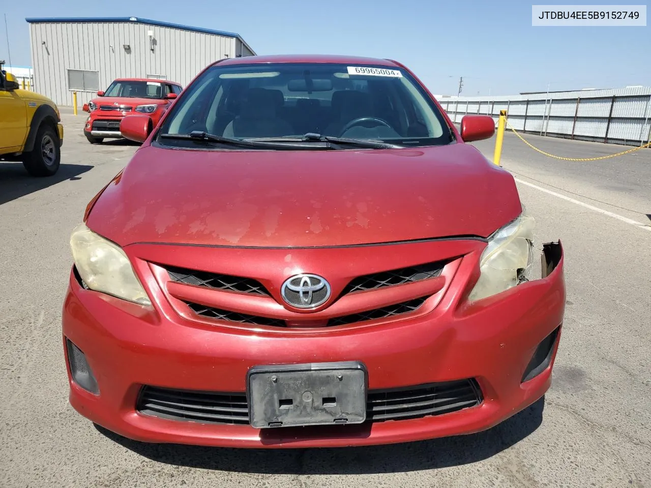 JTDBU4EE5B9152749 2011 Toyota Corolla Base