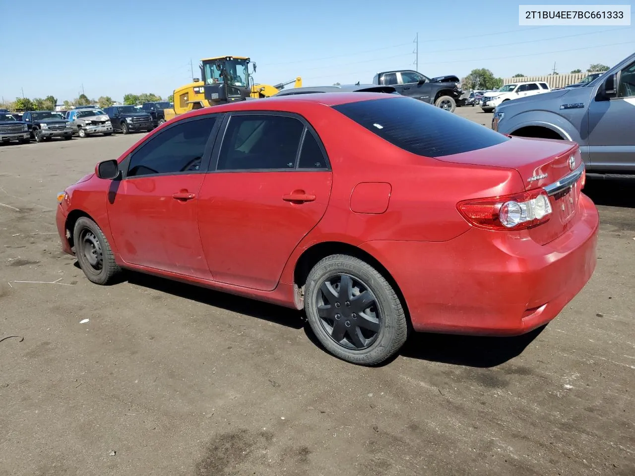 2011 Toyota Corolla Base VIN: 2T1BU4EE7BC661333 Lot: 70080724