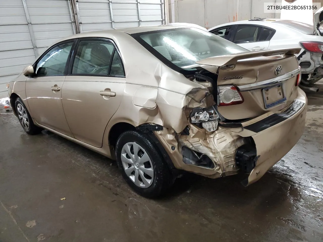 2011 Toyota Corolla Base VIN: 2T1BU4EE2BC651356 Lot: 70218534