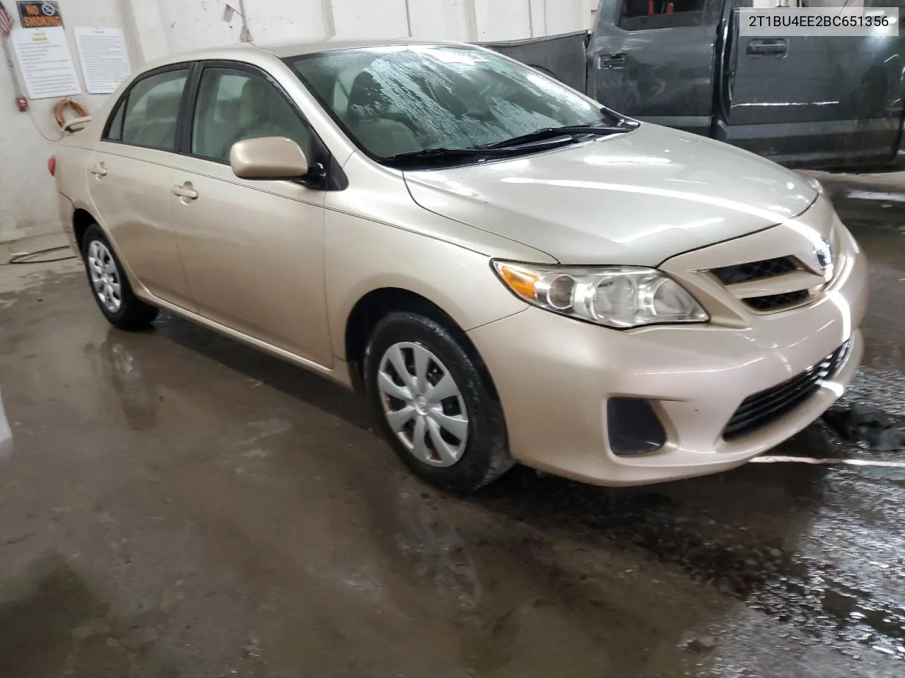 2011 Toyota Corolla Base VIN: 2T1BU4EE2BC651356 Lot: 70218534