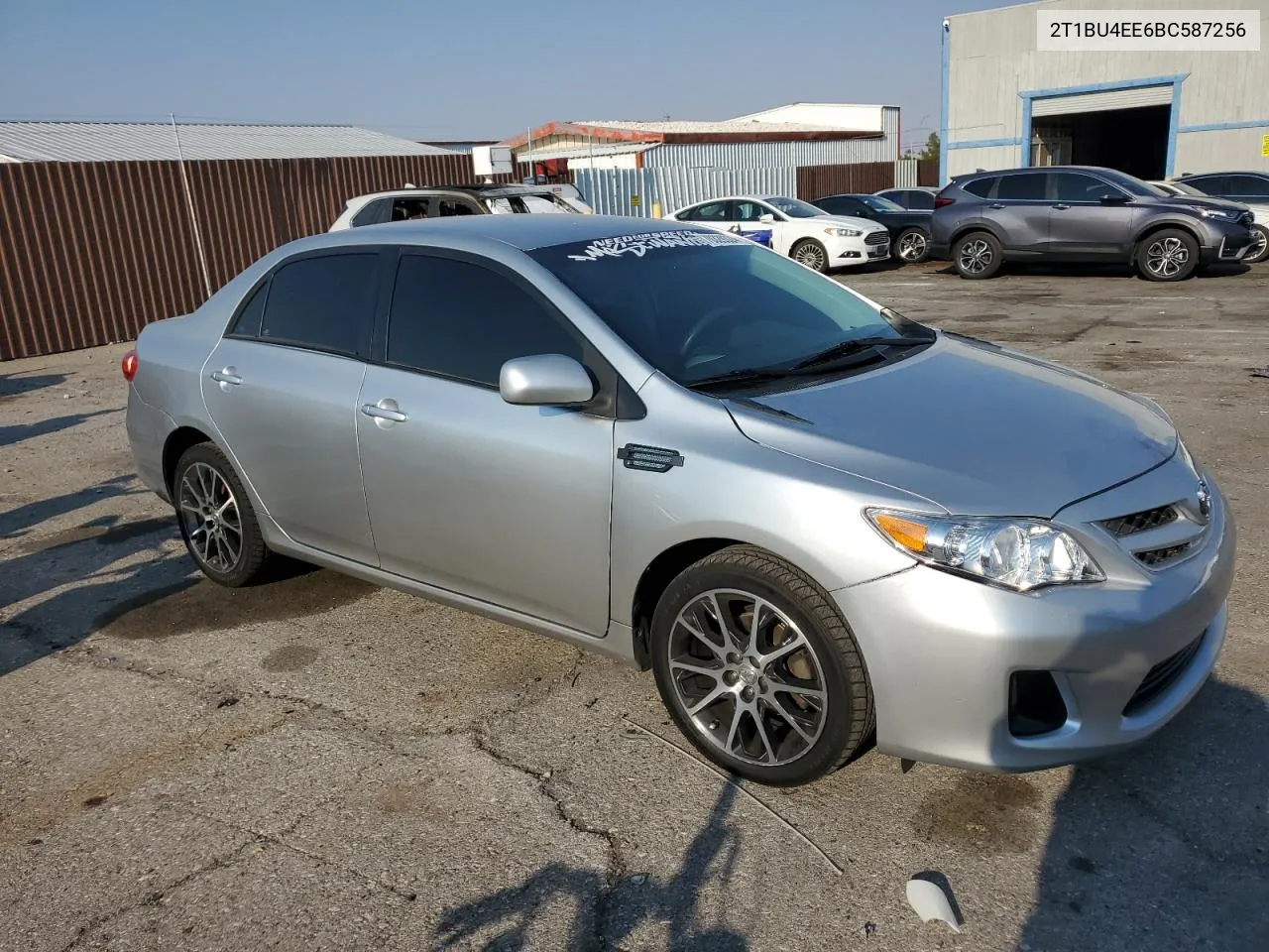 2011 Toyota Corolla Base VIN: 2T1BU4EE6BC587256 Lot: 70329324