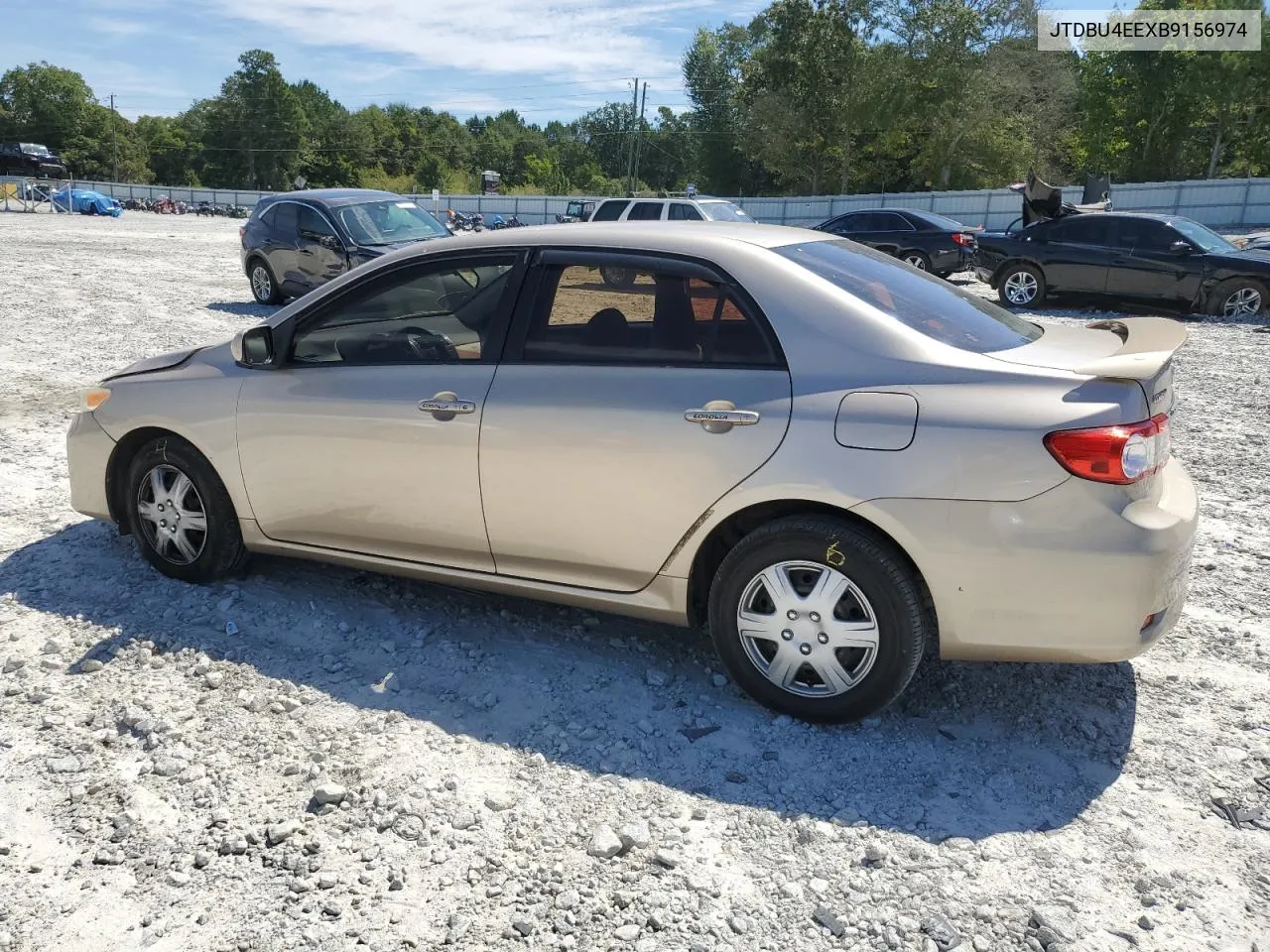 JTDBU4EEXB9156974 2011 Toyota Corolla Base