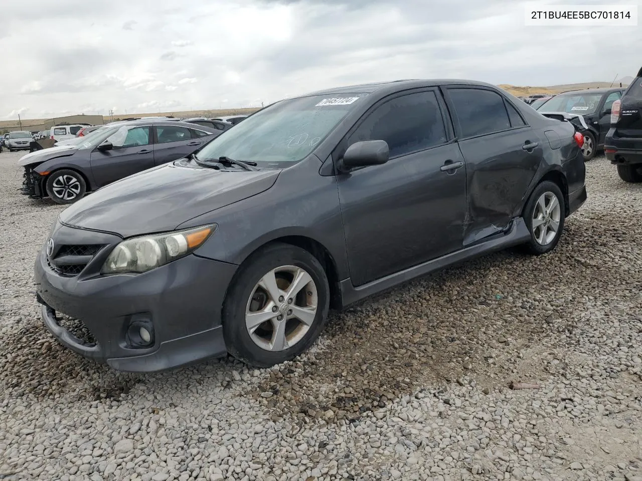 2011 Toyota Corolla Base VIN: 2T1BU4EE5BC701814 Lot: 70457724