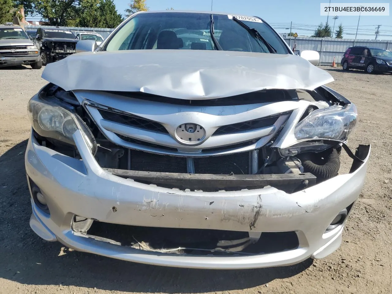 2T1BU4EE3BC636669 2011 Toyota Corolla Base