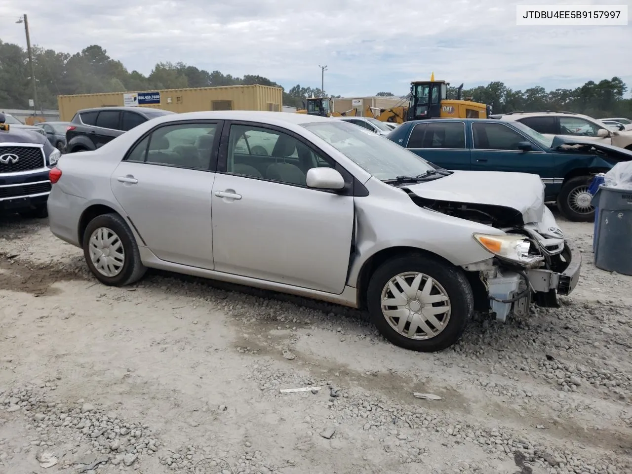 2011 Toyota Corolla Base VIN: JTDBU4EE5B9157997 Lot: 71021854