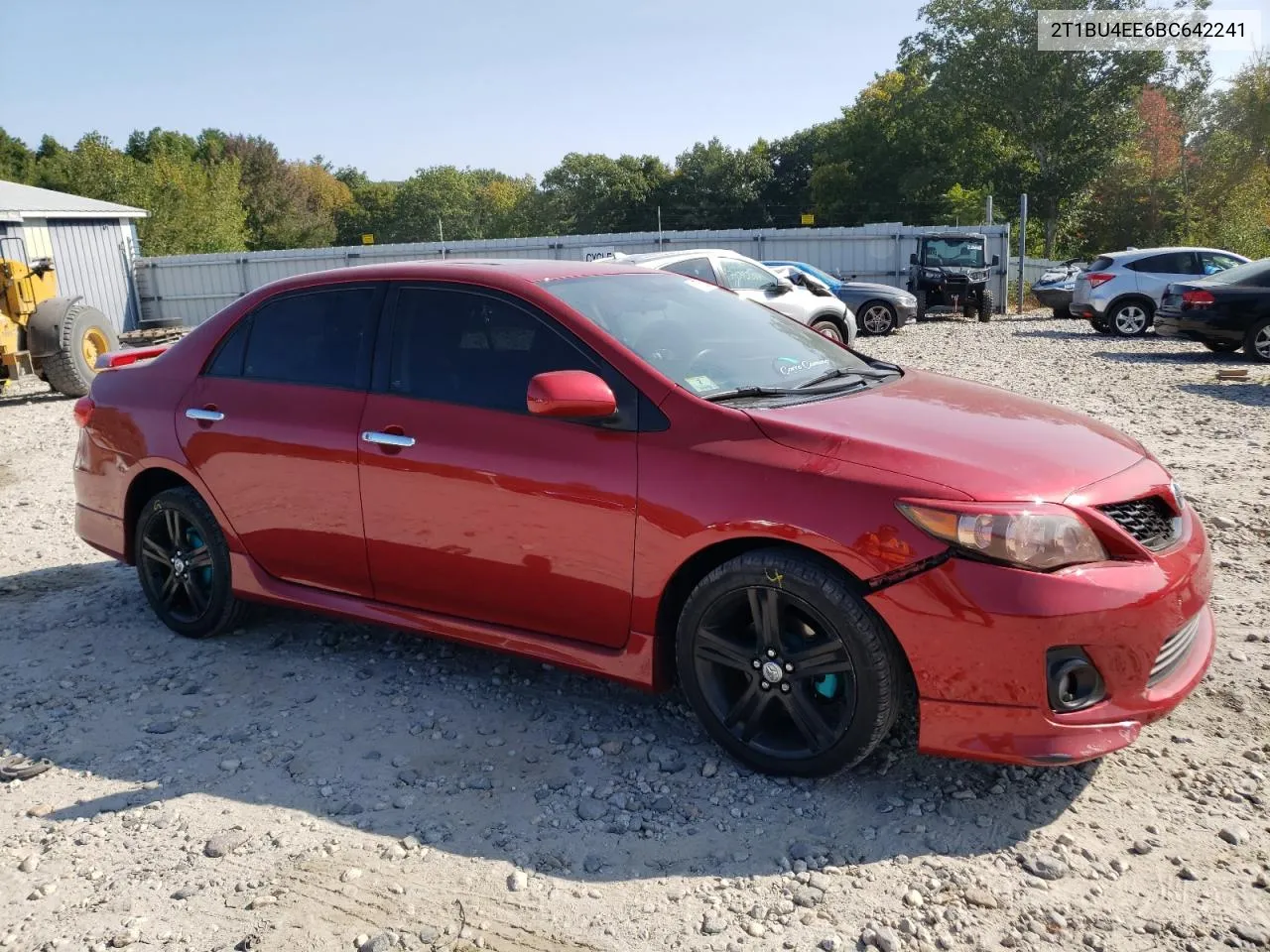 2011 Toyota Corolla Base VIN: 2T1BU4EE6BC642241 Lot: 71270224